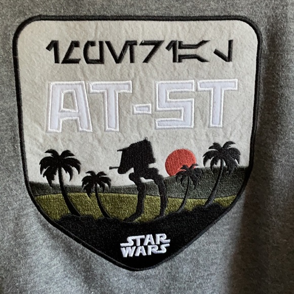 Star Wars AT-ST Patch Sweatshirt Crewneck - Picture 2 of 7